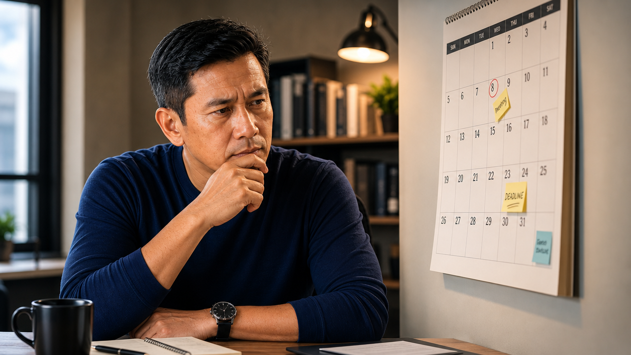 Kalender dan waktu yang terus berjalan